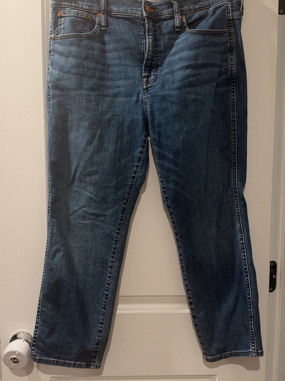 J.Crew Women's Blue Straight Leg Jeans
